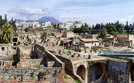 car service from Rome to Amalfi - Herculaneum