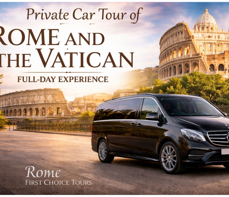 Private Car Tour of Rome and the Vatican: Full-Day Experience - Rome first choice tours