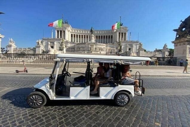 Rome Highlights by Golf Cart Shared Tour of Top Landmarks - Rome first choice tours