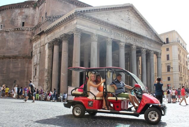 Rome Highlights by Golf Cart Shared Tour of Top Landmarks - Rome first choice tours