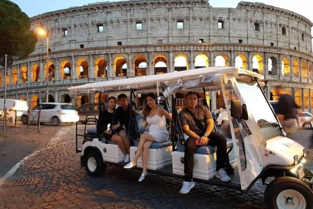 Rome Highlights by Golf Cart Shared Tour of Top Landmarks - Rome first choice tours